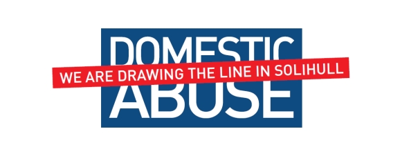 Drawing the Line in Solihull Domestic Abuse logo