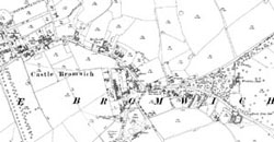 map of Castle Bromwich