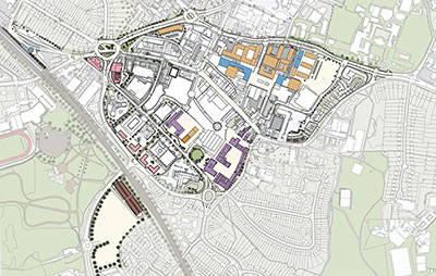 ''map of Solihull town centre