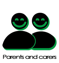 HAF for parents and carers smiling faces