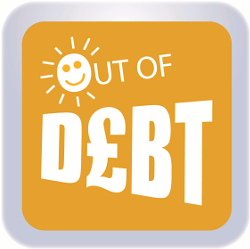 out of debt icon