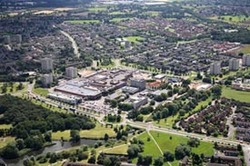 arial photo of Chelmsley Wood