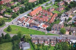 Aerial photo of Meriden