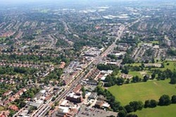 arial view of Shirley
