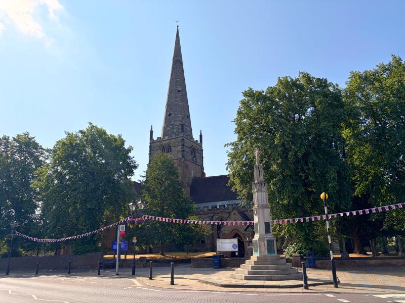 St Alphege Church, Solihull town centre