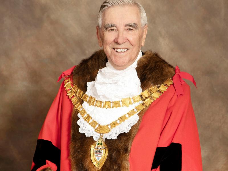 Cllr Ken Meeson. Mayor of Solihull Council