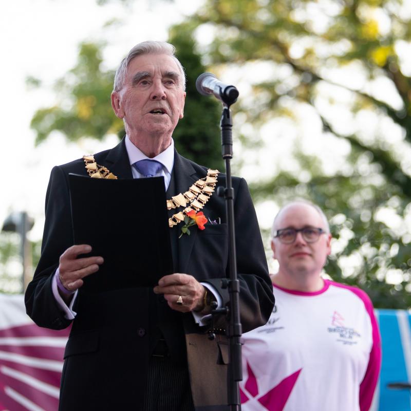 Mayor Meeson Commonwealth Games speech