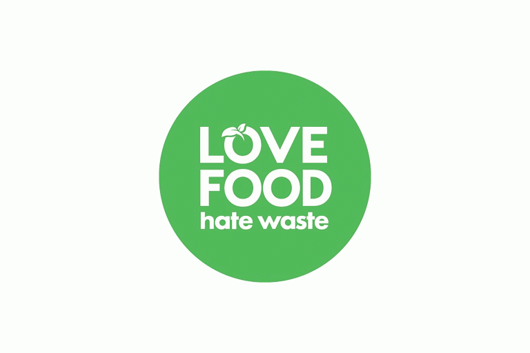 Love food hate waste logo