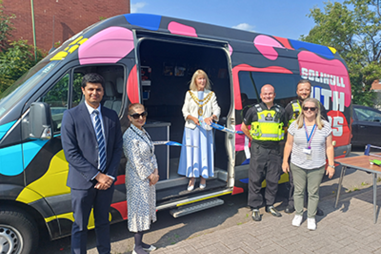 Solihull youth bus