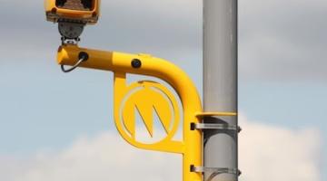 Average speed enforcement camera