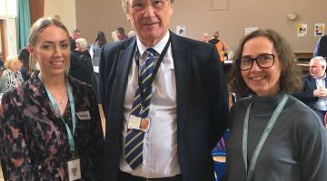 Jessica Shepperd IM Properties, Cllr Ian Courts and Kerry Amory IM Properties Stepping up for Solihull
