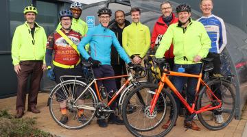 Staff from ZF Automotive UK Limited are taking part in Love to Ride in Solihull