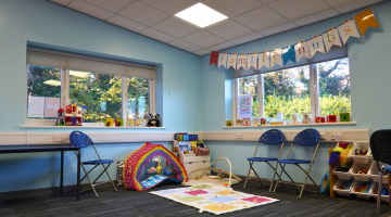Shirley Heath outreach centre activity room