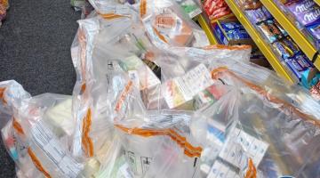 Some of the seized goods