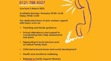Family Helpline poster