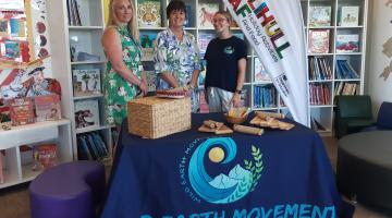 Cllr Grinsell and Wild Earth Movement staff