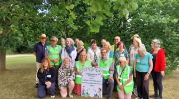 solihull tree wardens gather in brueton park