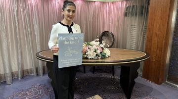 Councillor Qais in the Register office