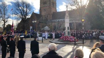 Remembrance in Solihull