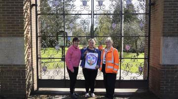 From Left to right: Councillor Karen Grinsell, Demi-Rose Parker, Sue Cummine (Senior Contract Manager at Veolia Solihull)