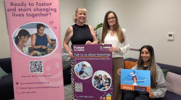 Foster care team photo