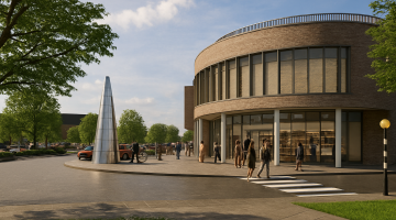A generated image of the kingshurst village regeneration project 