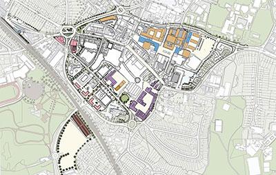 ''map of Solihull town centre