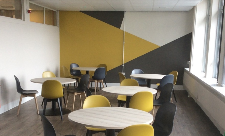 Staff break room