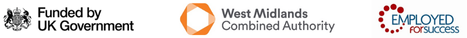 Logos of funding bodies of Employment and Skills Team