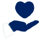 heart in hand icon