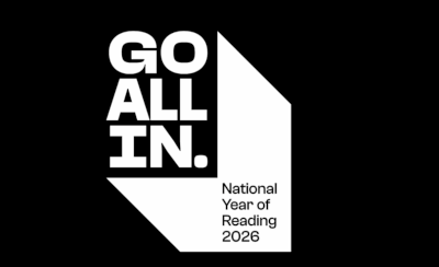 National Year of Reading black logo