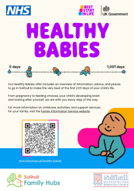 Best Start in Life NHS Healthy Babies offer cover